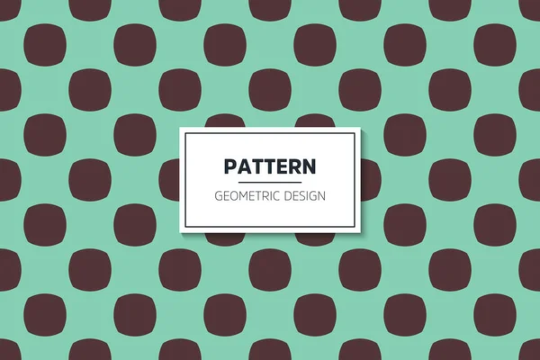 Geometrisches nahtloses Muster mit farbenfrohem, einfachem Design — Stockvektor