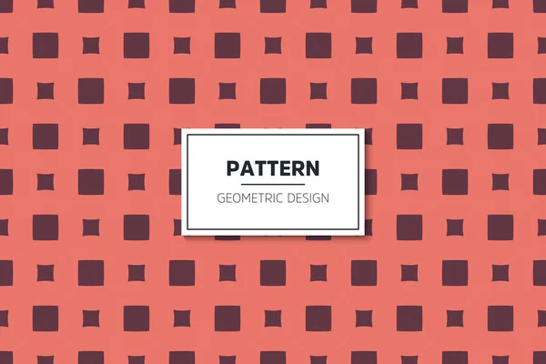 Geometrische eenvoudige naadloze patroon met kleurrijke elementen — Stockvector