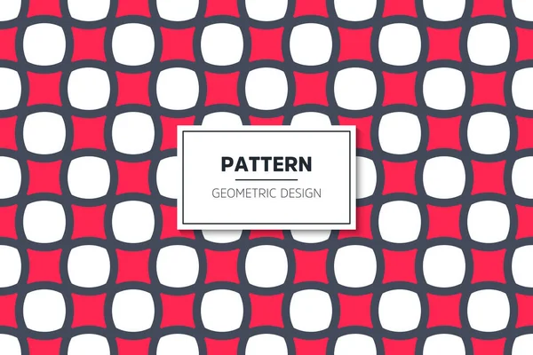 Geometrische naadloze patroon met kleurrijke eenvoudige ontwerp — Stockvector