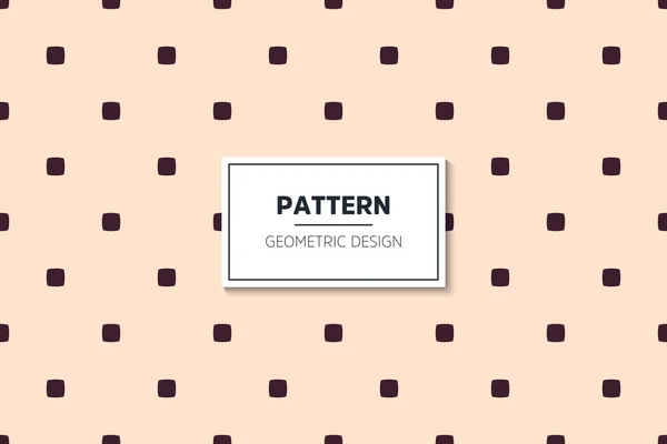 Eenvoudig naadloos patroon met kleurrijke geometrische elementen — Stockvector