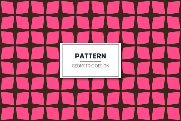 Patrón sin costuras con elementos geométricos coloridos simples — Archivo Imágenes Vectoriales
