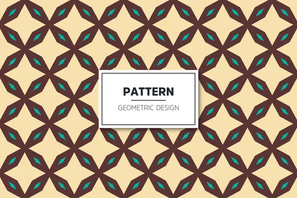 Patrón geométrico simple sin costuras con elementos de colores — Archivo Imágenes Vectoriales