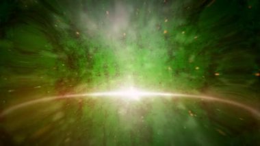 Yeşil Galaxy animasyon