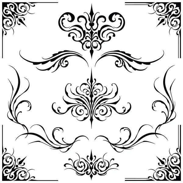 Decorative Element Frames — Stock Vector