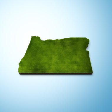 Oregon harita