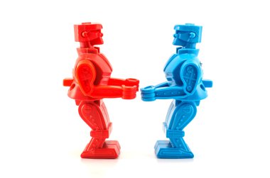 robot oyuncak savaşmaya hazır
