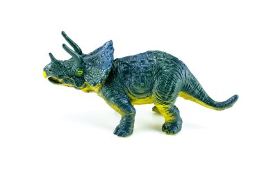 dinozor oyuncak izole üzerinde beyaz
