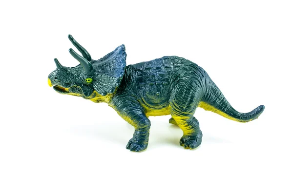 Dinosaur toy on isolated on white — Stock Photo, Image