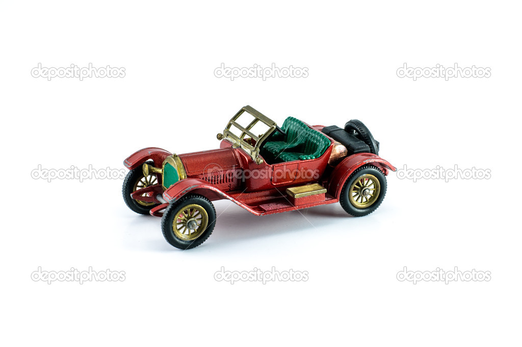 toy model car red color 