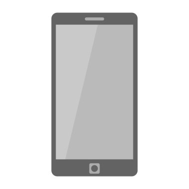 akıllı telefon çizgi film vektörü izole nesne