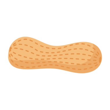 yerfıstığı karikatür vektörü izole nesne