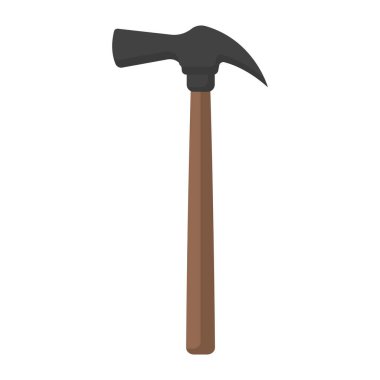 çekiç karikatürü vektör izole nesne