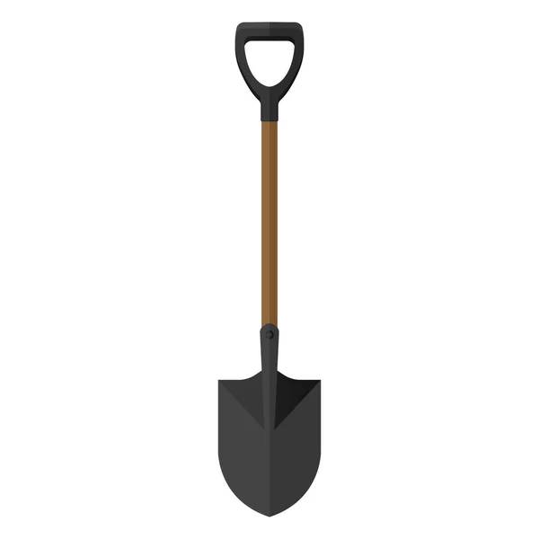 Tool Shovel Cartoon Vector Isolated Object — Stock Vector