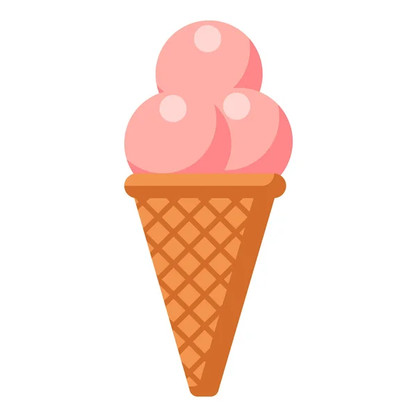 아이스크림 원주율 — 스톡 벡터