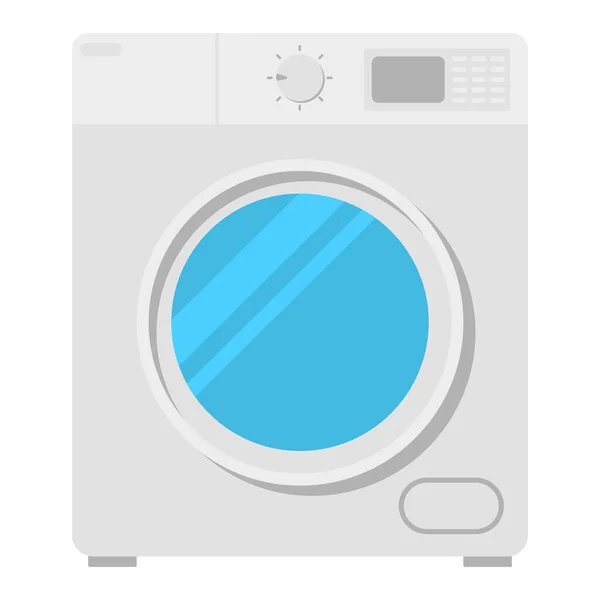 Tumbling Box Washing Machine Cartoon Vector Isolated Object — Stock Vector