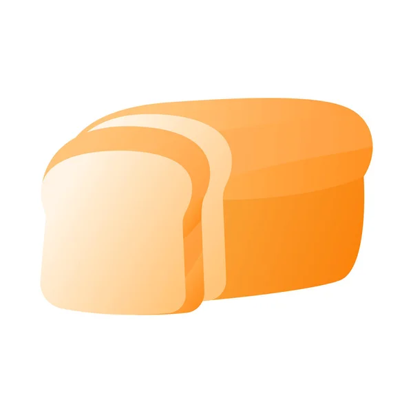 Food Toast Bread 일러스트 — 스톡 벡터