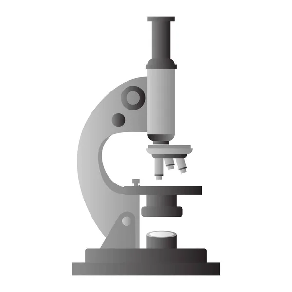 Kreskówka Nauka Mikroskop Wektor Pojedynczy Obiekt Ilustracja — Wektor stockowy