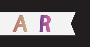 Animasyon retro, Savaş metniyle klasik kurdele.