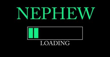 Çubuk Göstergesi Yükleme, İndirme ve Yükleme ile yeğen metni. Bilgisayar ekranına yükle, yükle.