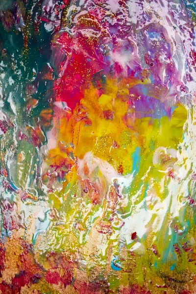 Abstract Natural Luxury Art Fluid Painting Background Alcohol Ink Technique — Fotografia de Stock