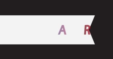 Animated white retro, vintage ribbon with the text Mark Your Calendar.