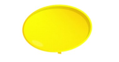 Oldu bil. Sarı konuşma balonunda bir kelime. Çizgi roman videosu. Beyaz mesaj pankartı üzerine pop sanat metni. Düşünce, fikir işareti.