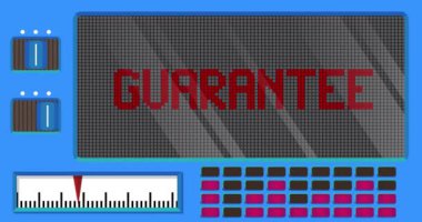 Dijital Öncü Paneldeki metni garanti et. Hafif Ekipmanlı Duyuru İletisi.
