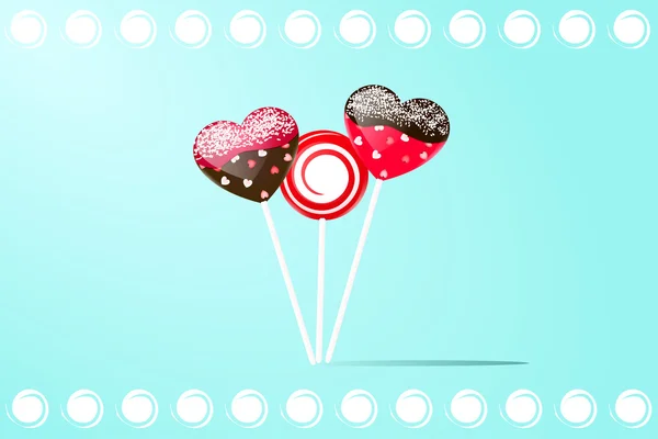Lollipop, vector illustration — Stock Vector