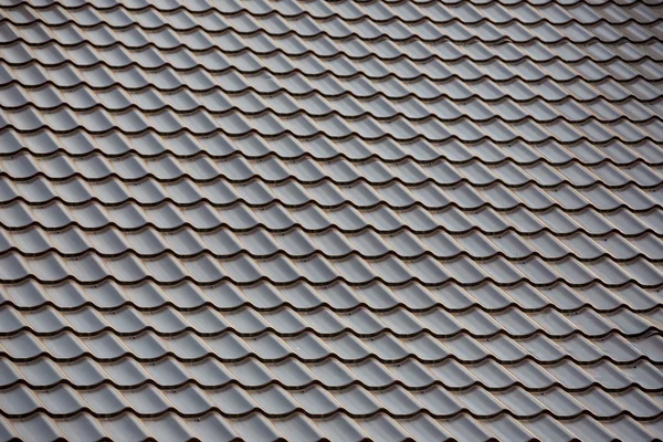 Sfondo tetto in metallo Foto Stock Royalty Free