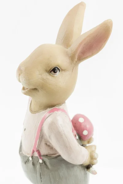Retro påskehann-kanin – stockfoto