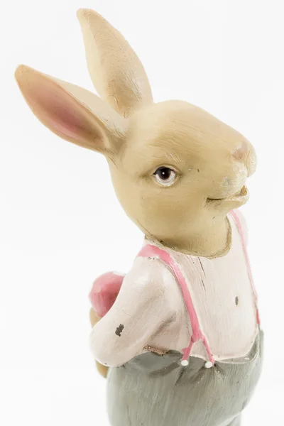 Retro påskehann-kanin – stockfoto