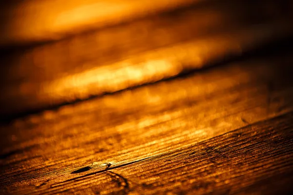 Старая текстура дерева в свете заката Стоковое Фото