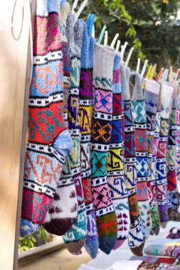 Türkiye'de piyasada yün tozluk