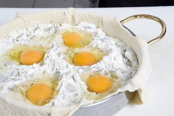 Яйца в начинке — стоковое фото