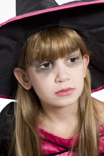 Girl in carnival fancy dress — Stock Photo, Image