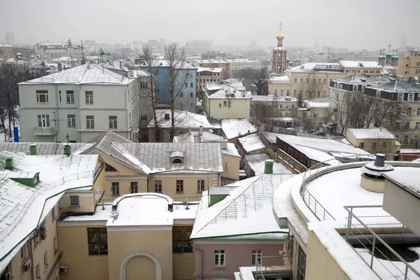 Città in inverno — Foto Stock