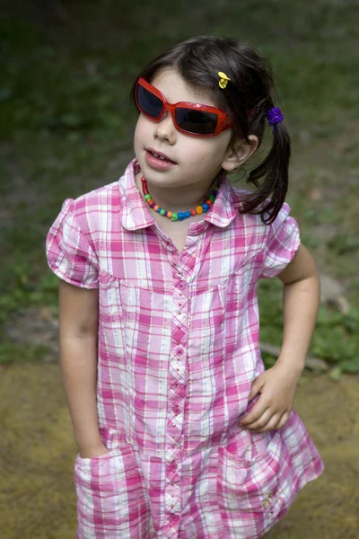 Menina engraçada — Fotografia de Stock