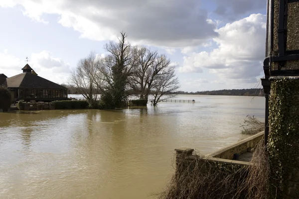 Water rises high in aftermath of February stormy weather,
