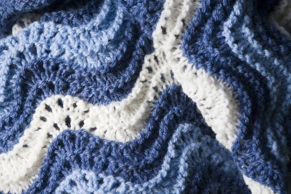 Knitted ruffle — Stock Photo, Image