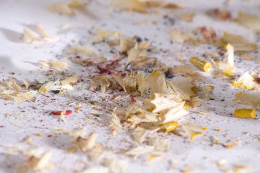 bir kalem keskinleştirmek için