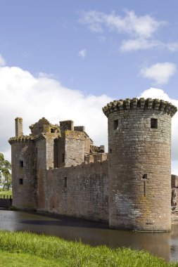 caerlaverock Moated castle