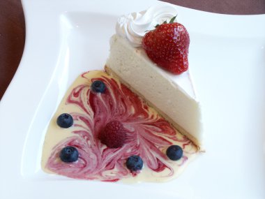 Cheesecake tepesi ile