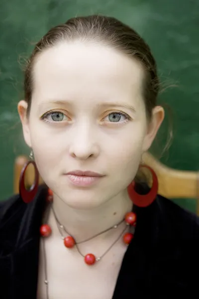 Portait de mujer rusa joven — Foto de Stock