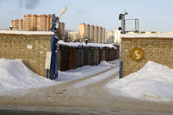 Russian village — Stock Photo, Image