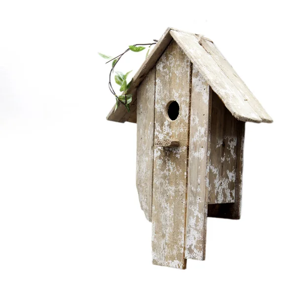 Casa de madera para pájaros —  Fotos de Stock