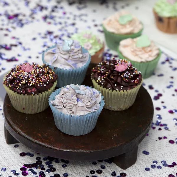 Muffins para venda — Fotografia de Stock