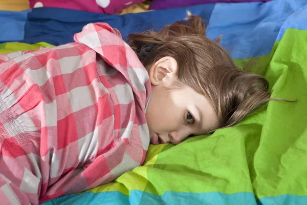 Tiener meisje frustratie huilen — Stockfoto