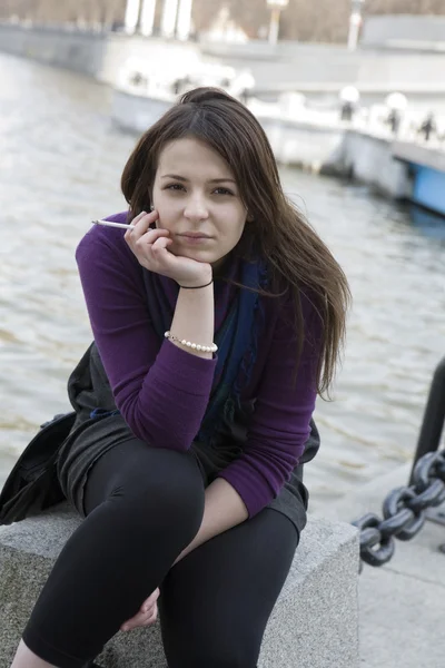 Chica adolescente — Foto de Stock