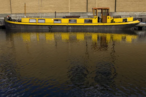Regente canal barco —  Fotos de Stock