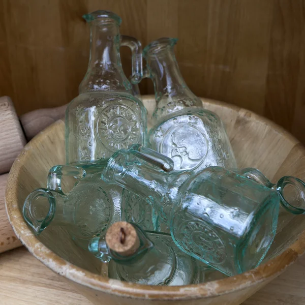 Bouteilles en verre vides originales — Photo